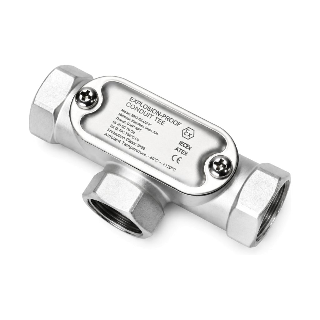 stainless steel conduit tee 1200x1200