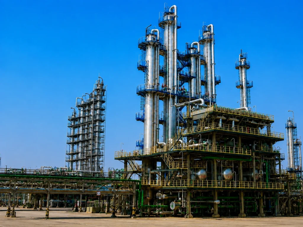 petrochemical plant