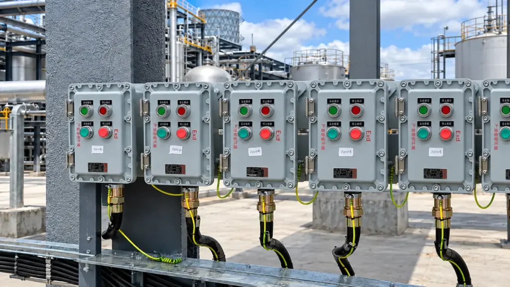 Explosion-Proof Control Stations: Ex Markings Explained explosion proof control stations hazardous area